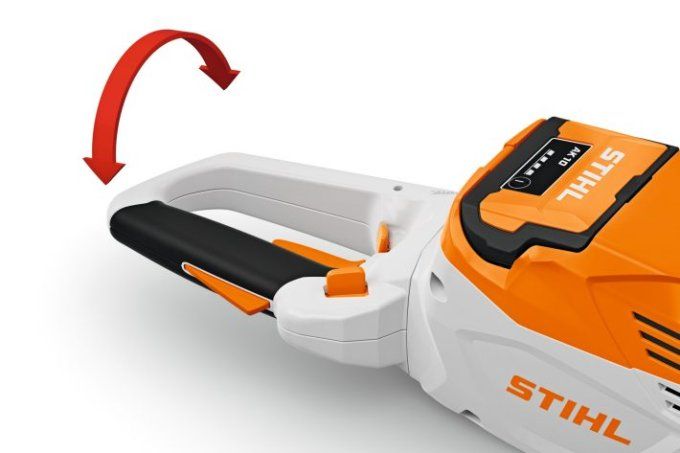 TAILLE HAIES STIHL HSA 60 + AK10 + AL101 