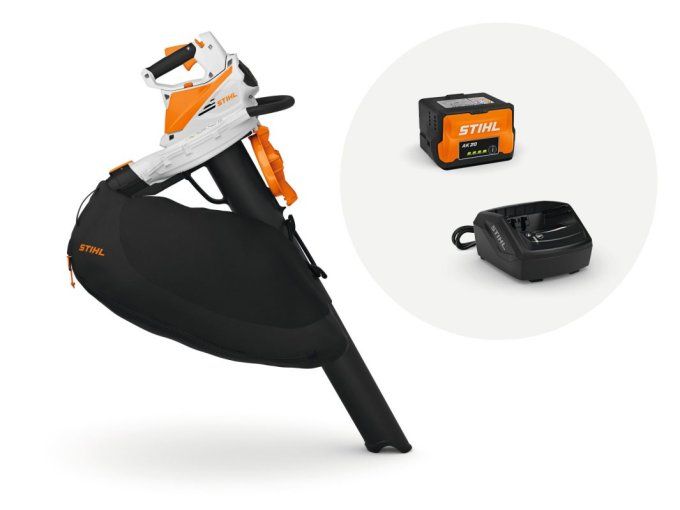 SOUFFLEUR ASPIRATEUR STIHL SHA56 + AK20 + AL101